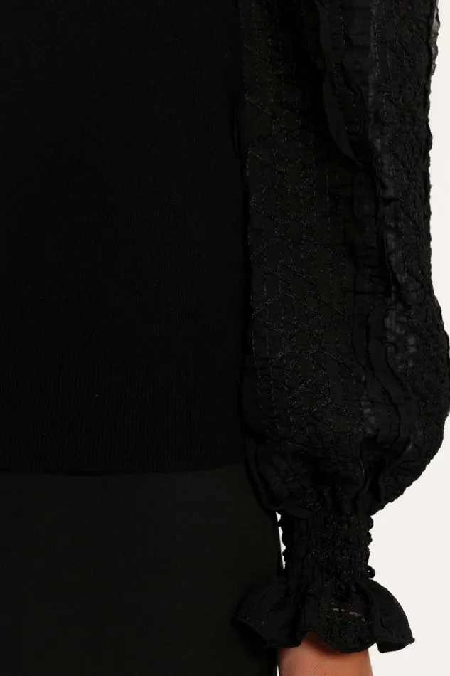 Tops Misah Long Sleeve Top Black 8211 Petal and Pup Women