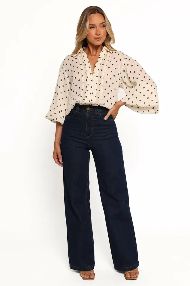 Tops Tallara Top Polka Dot 8211 Petal and Pup Women