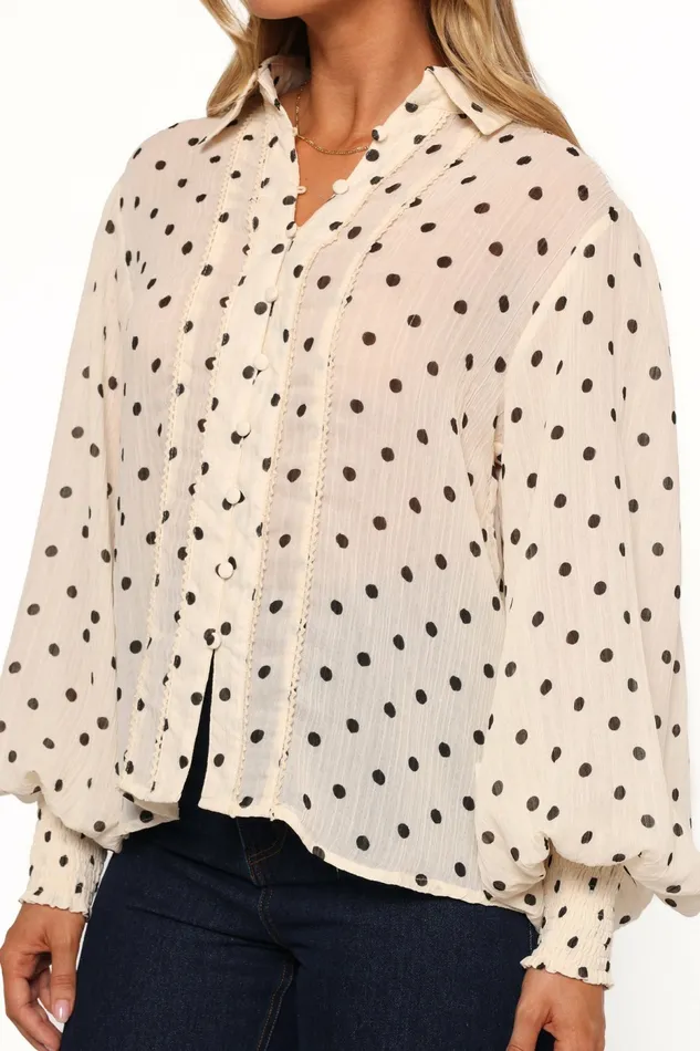 Tops Tallara Top Polka Dot 8211 Petal and Pup Women