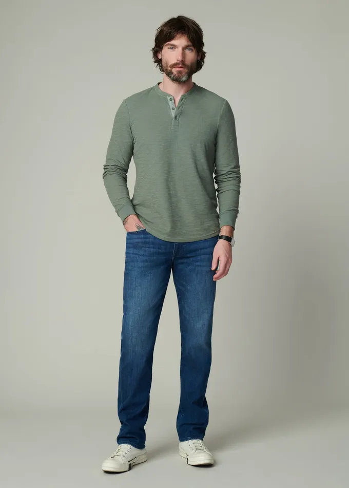 Tops Tees Men DWIGHT DOUBLE FACE HENLEY Agave Joe8217s Jeans