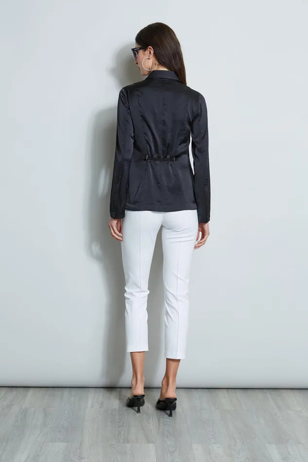 Tops Women Elie Tahari Cargo Utility Jacket BLACK