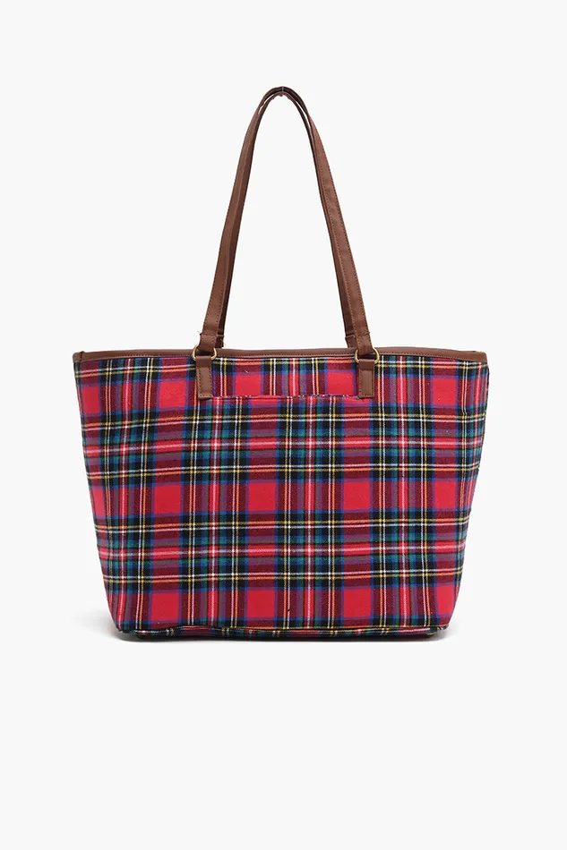 Totes America and Beyond Women Glamorous Embellished Shopper BagRuby Grid