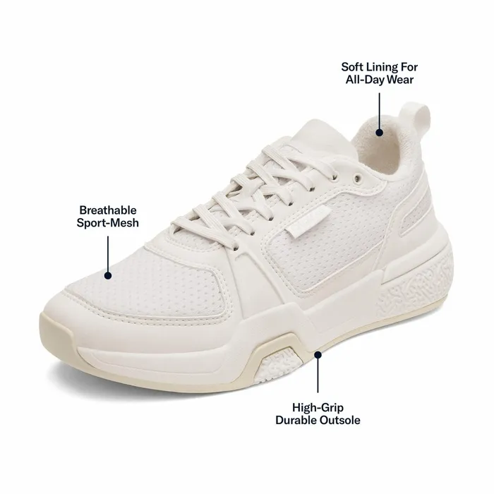 Trainers Women Olukai Anau Pickleball Shoes 8211 Bright White