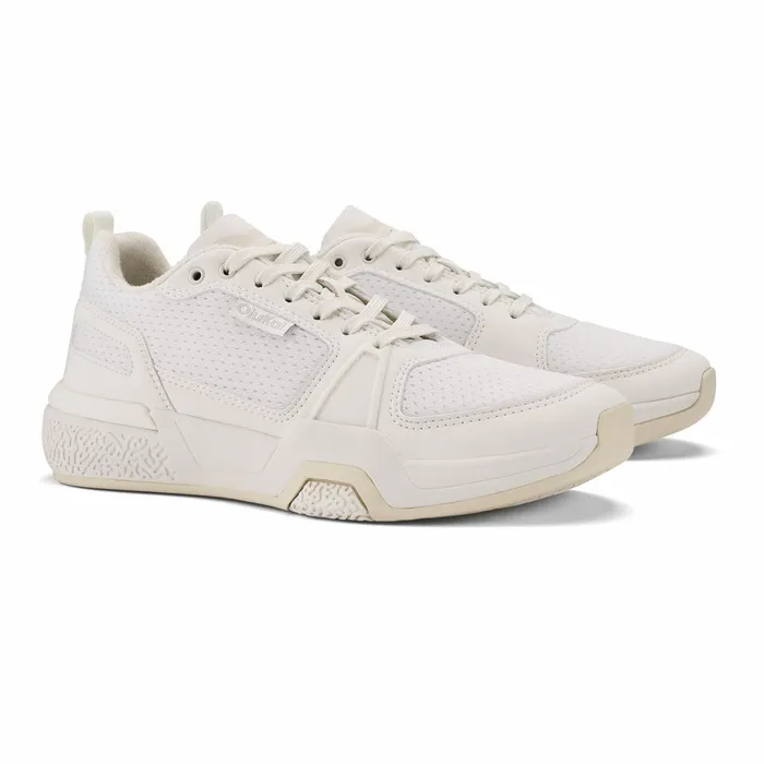 Trainers Women Olukai Anau Pickleball Shoes 8211 Bright White