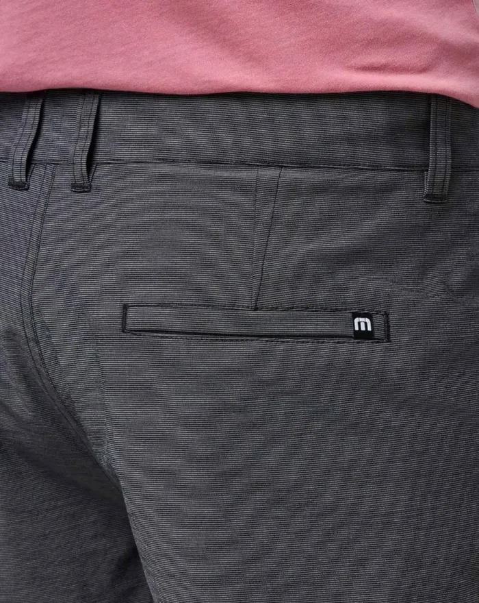 TravisMathew BAGGAGE CLAIM SHORT 7IN Heather Dark Grey Men Shorts
