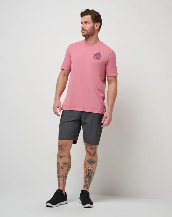 TravisMathew BAGGAGE CLAIM SHORT 7IN Heather Dark Grey Men Shorts