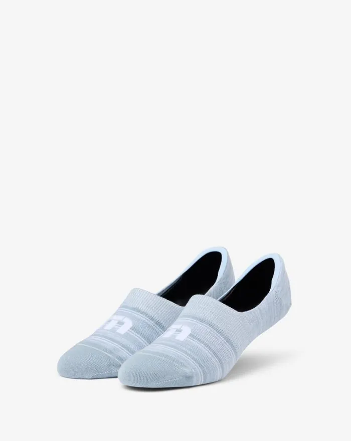 TravisMathew BAY CRUISE NO SHOW SOCK Heather Dusty Blue MenWomen Socks