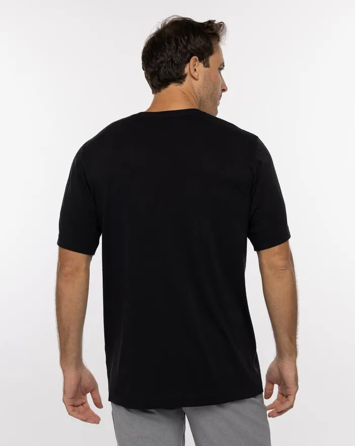 TravisMathew BISBEE TEE Black Men Tees TravisMathew BISBEE TEE Black Men Tees
