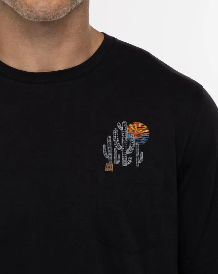 TravisMathew BISBEE TEE Black Men Tees TravisMathew BISBEE TEE Black Men Tees