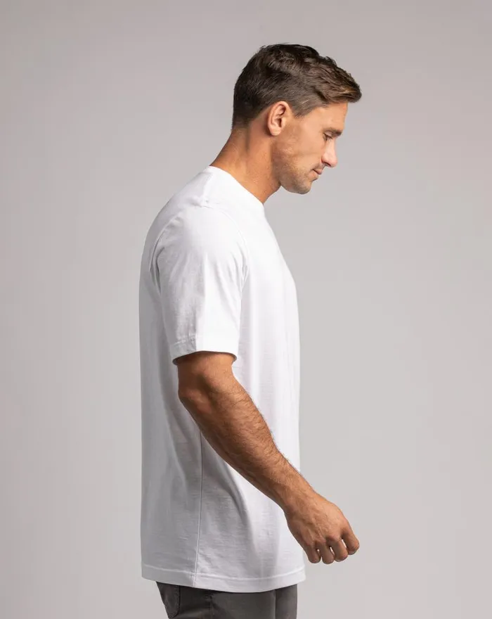 TravisMathew BUFFET STYLE TEE White Men Tees TravisMathew BUFFET STYLE TEE White Men Tees