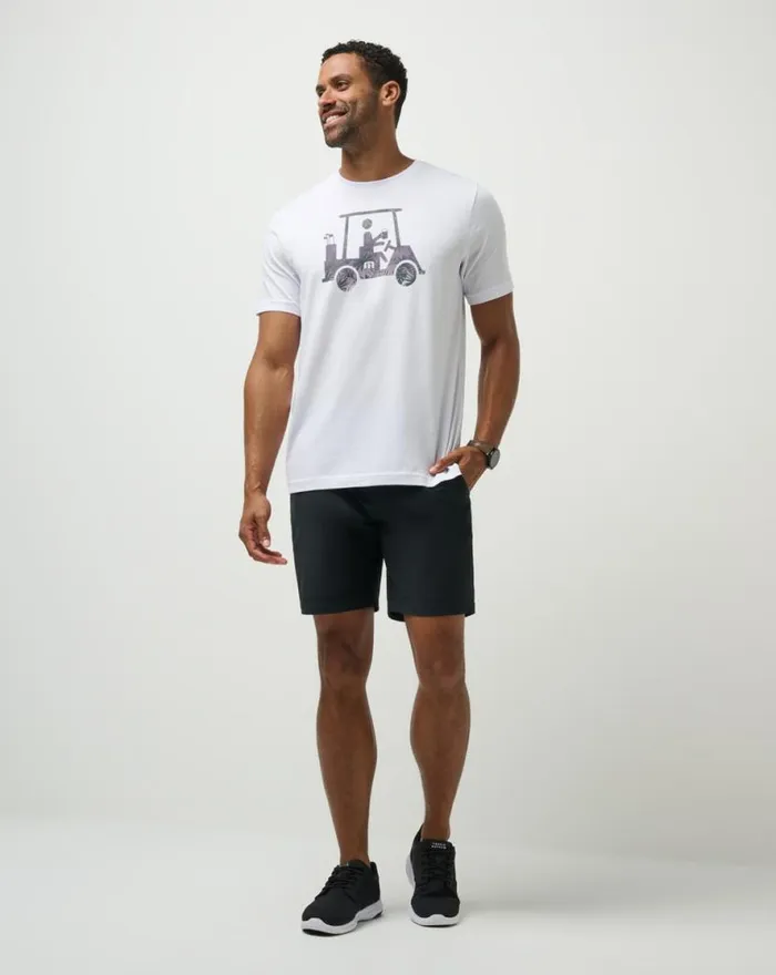 TravisMathew CATCH AND RELEASE TEE White Men Tees