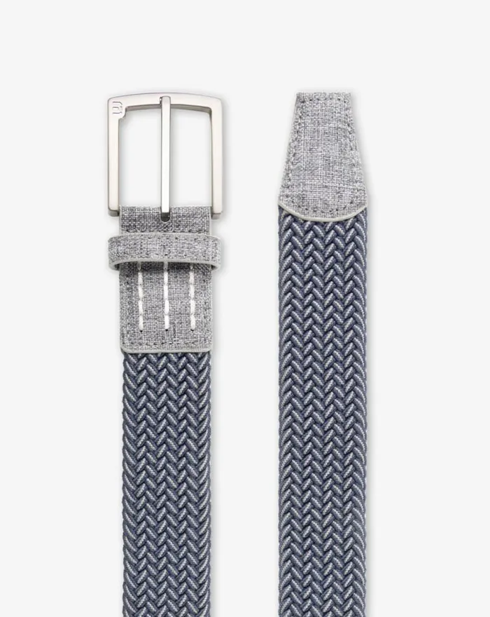 TravisMathew CHEERS 20 STRETCH WOVEN BELT Dark Bluedark Grey MenWomen Belts TravisMathew CHEERS 20 STRETCH WOVEN BELT Dark Bluedark Grey MenWomen Belts