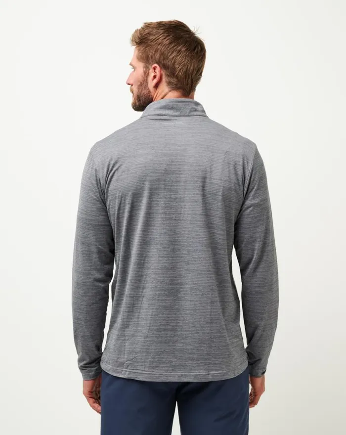 TravisMathew CHICAGO CUBS THE HEATER QUARTER ZIP Sleetquiet Shade Men Quarter Zips TravisMathew CHICAGO CUBS THE HEATER QUARTER ZIP Sleetquiet Shade Men Quarter Zips