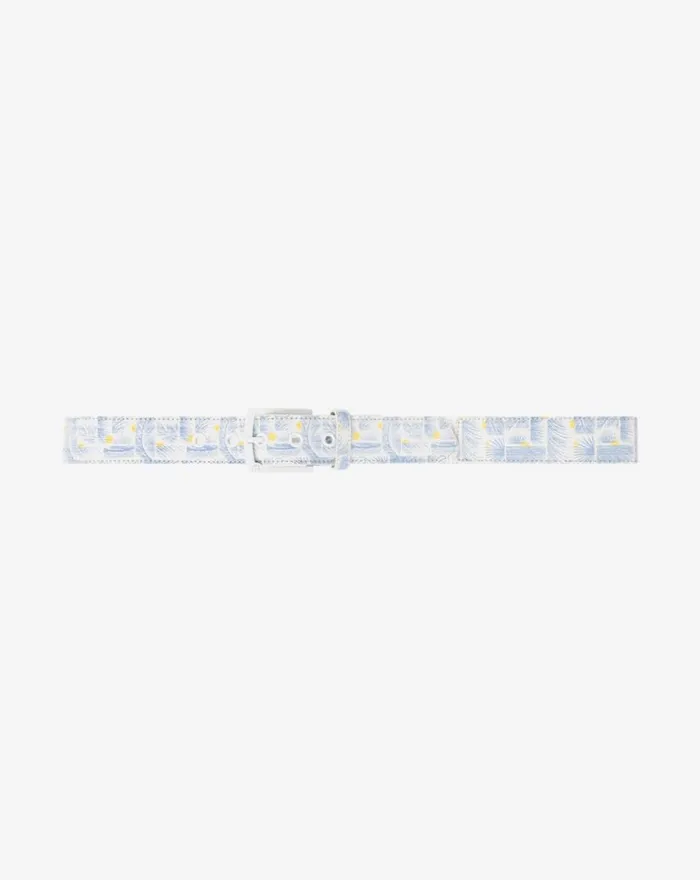 TravisMathew COCONUT MOJITO CANVAS STRETCH BELT White MenWomen Belts TravisMathew COCONUT MOJITO CANVAS STRETCH BELT White MenWomen Belts