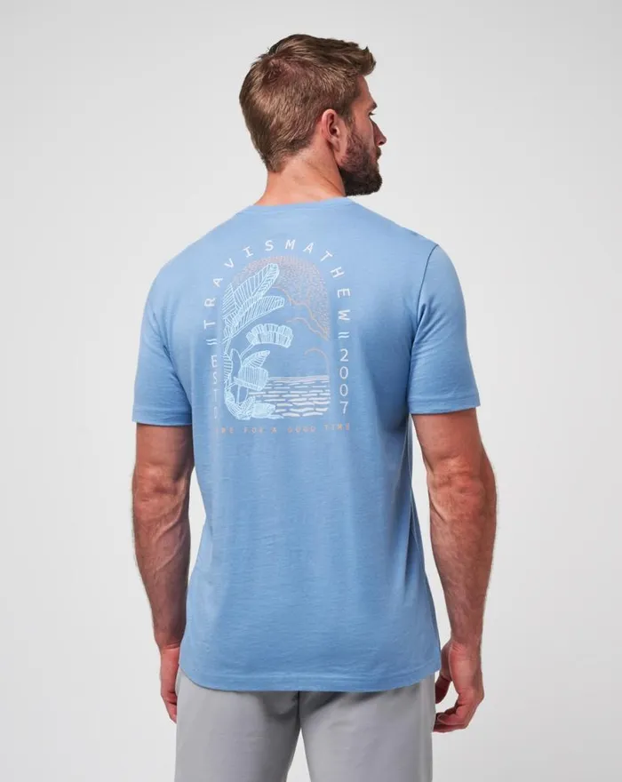 TravisMathew COWRIES TEE Quiet Harbor Men Tees