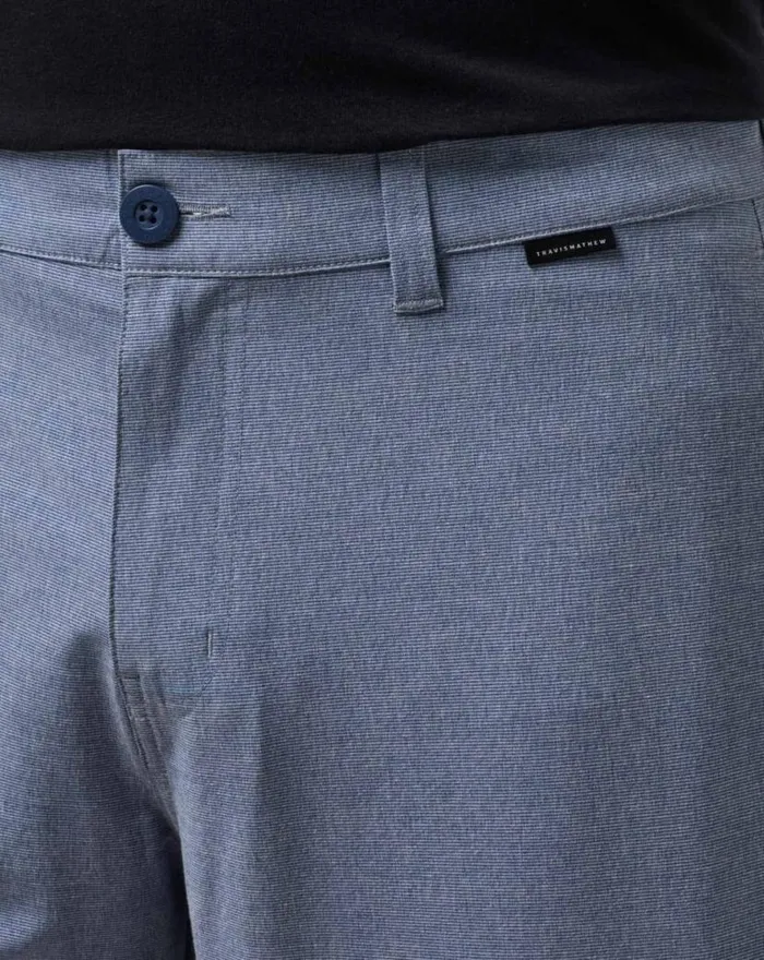 TravisMathew DAY DATE SHORT 9IN Vintage Indigo Men Shorts