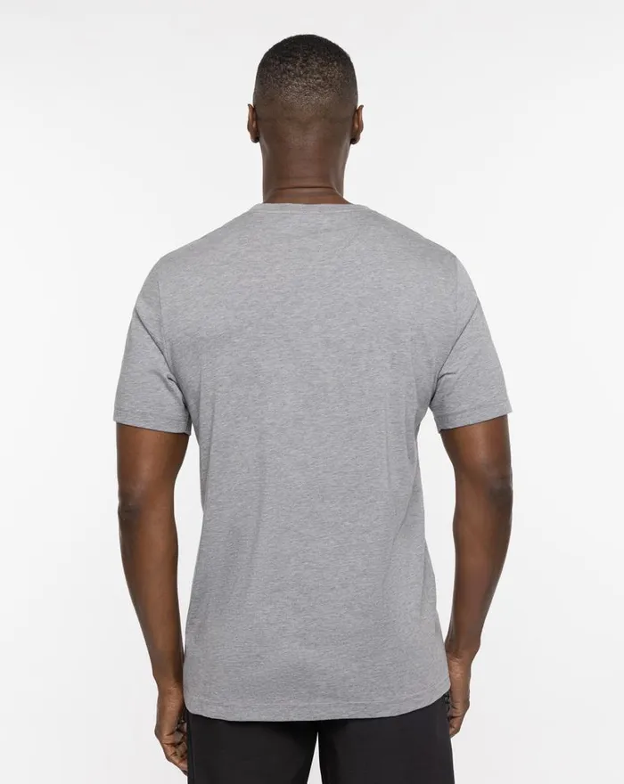 TravisMathew EUREKA TEE Heather Grey Men Tees TravisMathew EUREKA TEE Heather Grey Men Tees