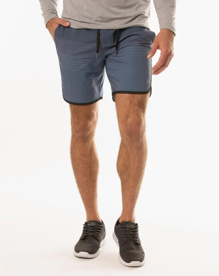 TravisMathew GO TIME ACTIVE SHORT 75IN Vintage Indigo Men Shorts