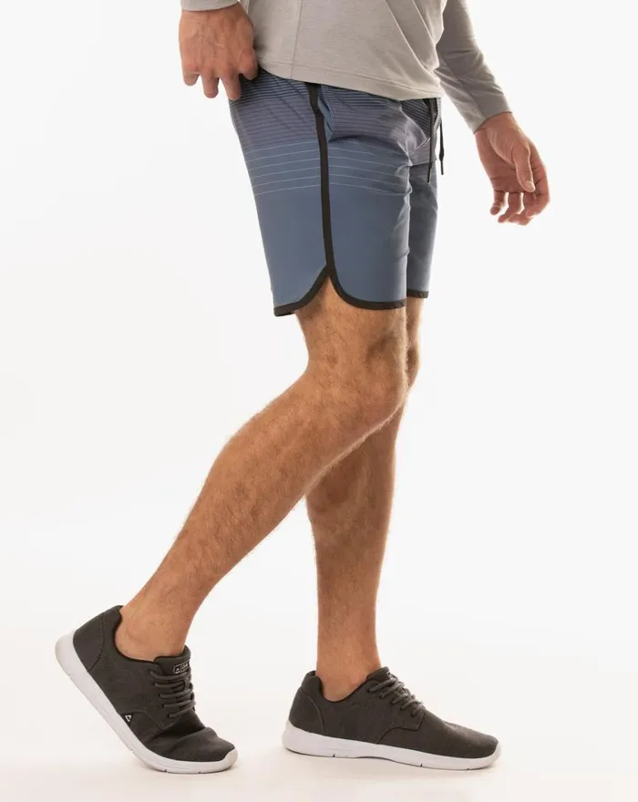 TravisMathew GO TIME ACTIVE SHORT 75IN Vintage Indigo Men Shorts
