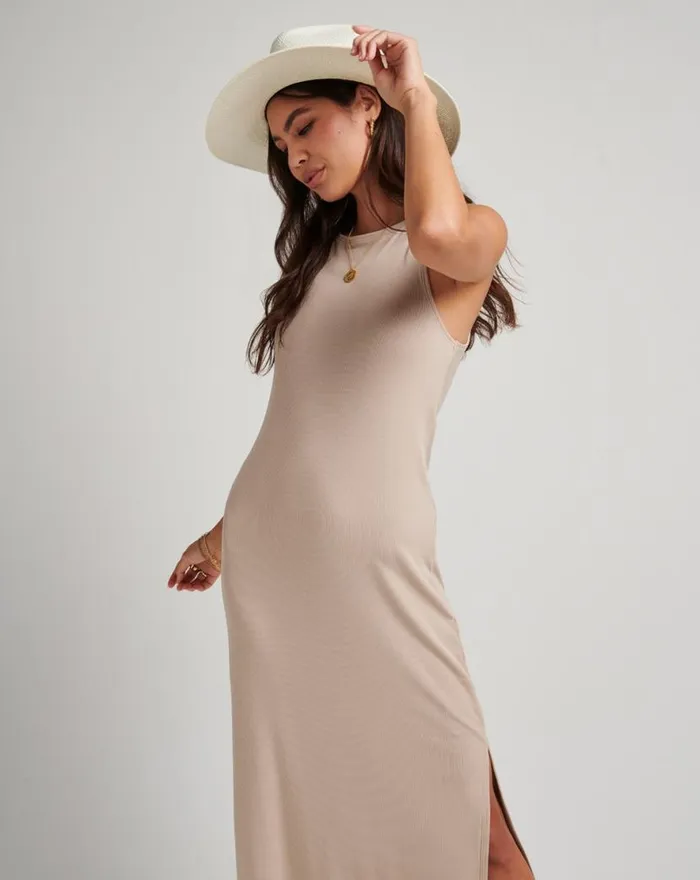 TravisMathew HADLEY WOOD MIDI DRESS Atmosphere Women Dresses
