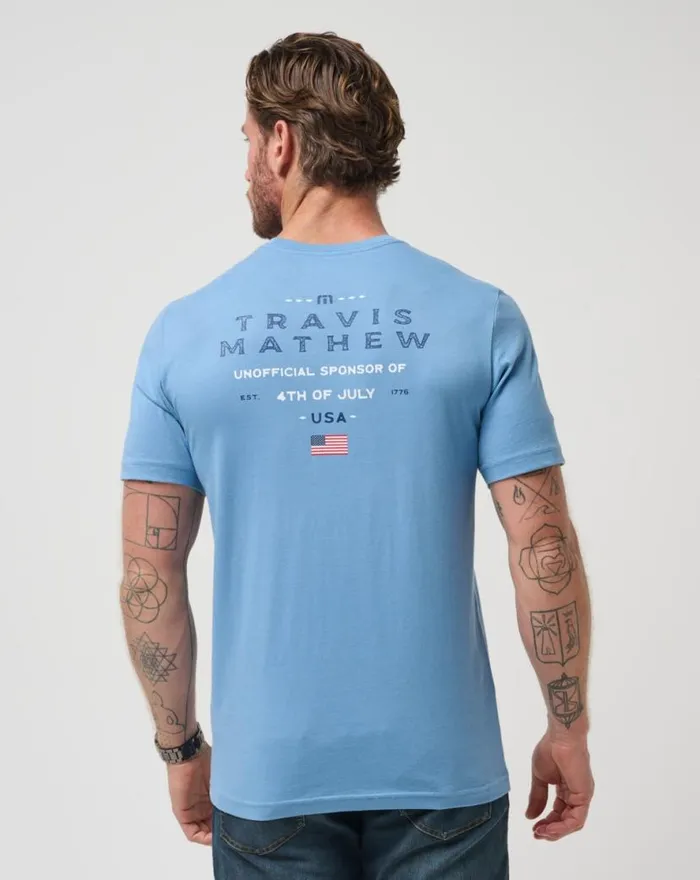 TravisMathew HOLIPLAY TEE Quiet Harbor Men Tees