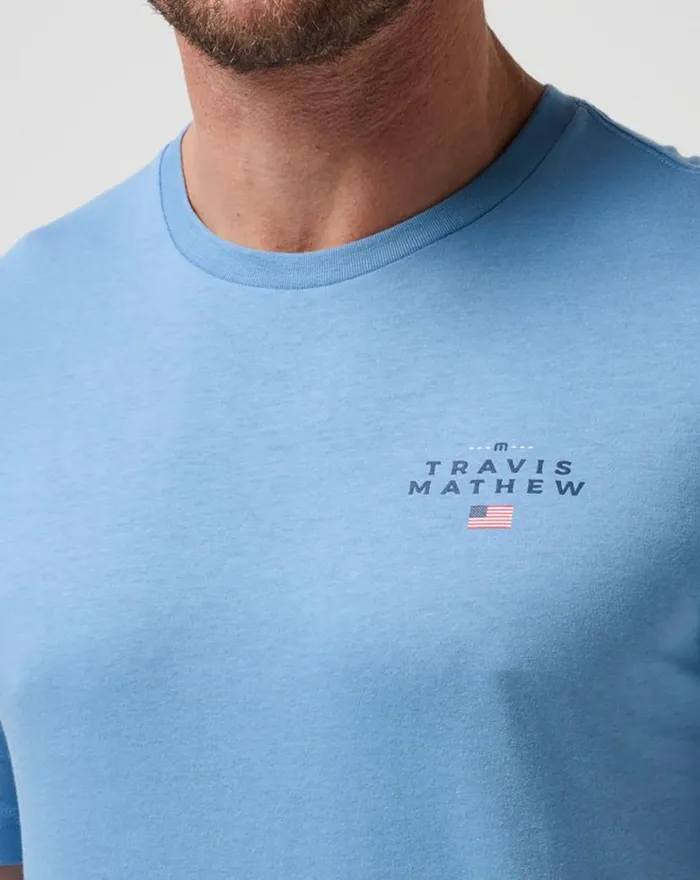 TravisMathew HOLIPLAY TEE Quiet Harbor Men Tees TravisMathew HOLIPLAY TEE Quiet Harbor Men Tees