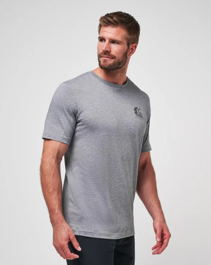 TravisMathew MERMAID CAVES TEE Heather Grey Men Tees TravisMathew MERMAID CAVES TEE Heather Grey Men Tees