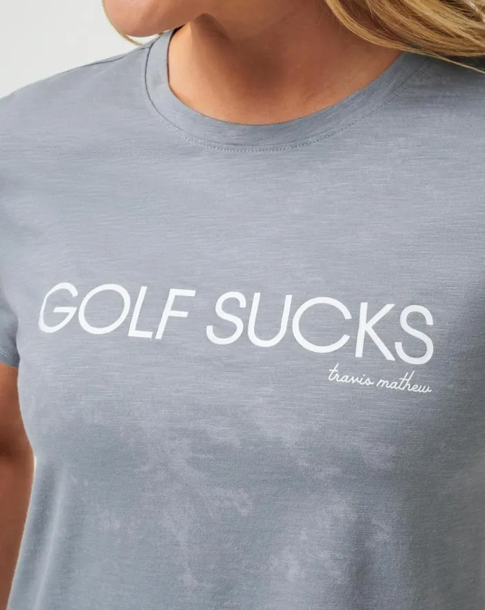 TravisMathew MUSINGS TEE Tradewinds Multi Women Tees TravisMathew MUSINGS TEE Tradewinds Multi Women Tees