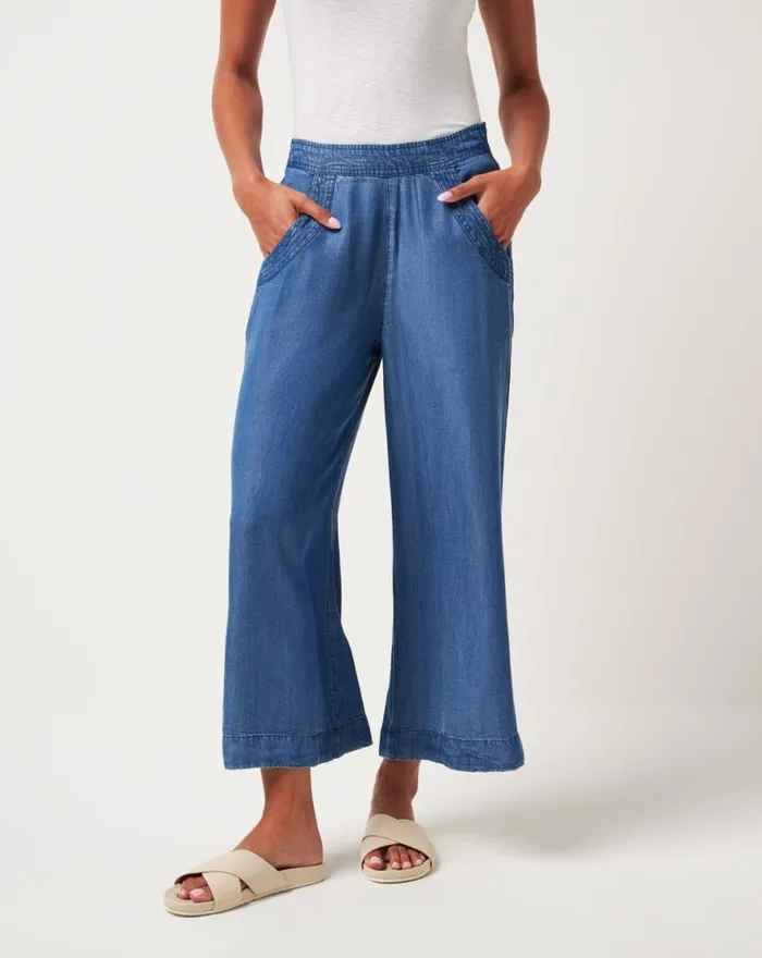 TravisMathew OLD HAVANA PANT Copen Blue Women Pants TravisMathew OLD HAVANA PANT Copen Blue Women Pants