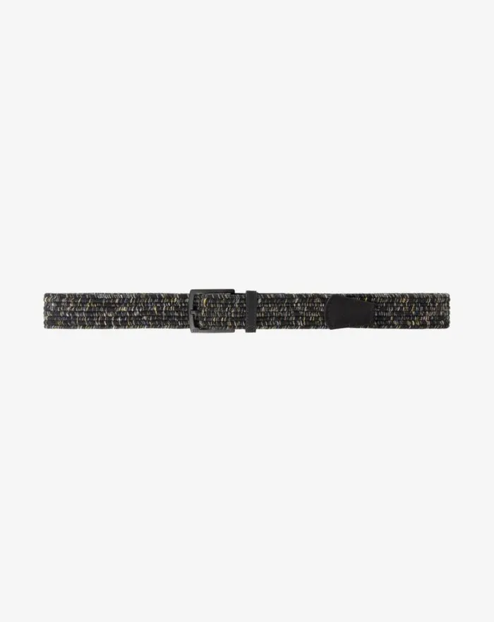 TravisMathew POPSICLE 20 STRETCH WOVEN BELT Blackquiet Harbor MenWomen Belts TravisMathew POPSICLE 20 STRETCH WOVEN BELT Blackquiet Harbor MenWomen Belts