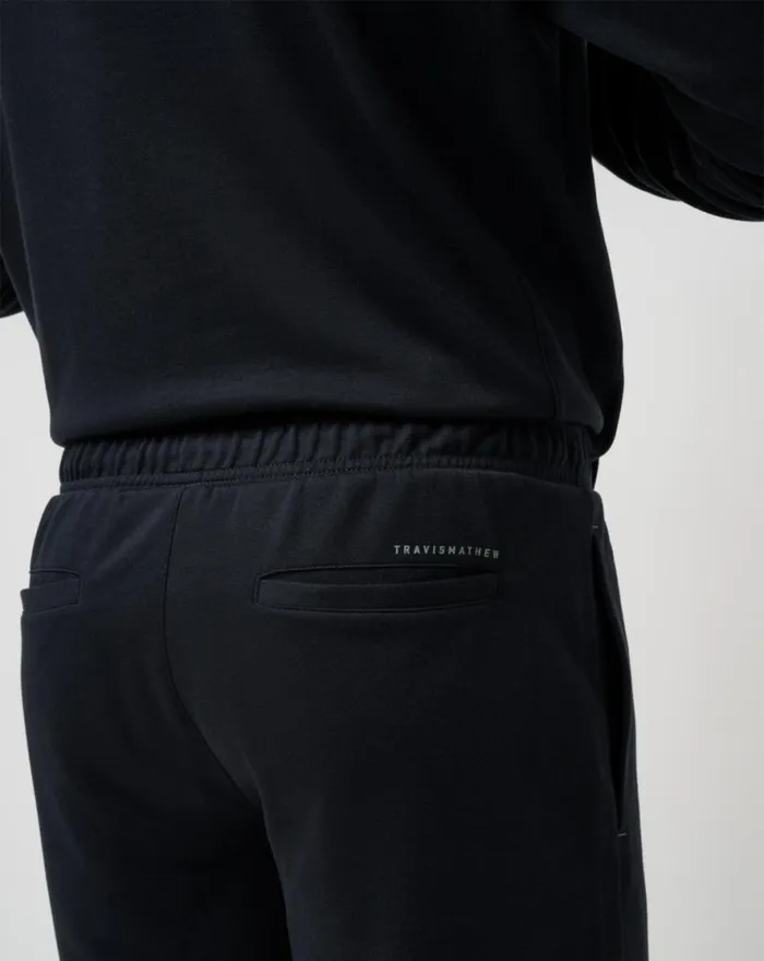 TravisMathew SIDESLIP SHORT 8IN Black Men Shorts TravisMathew SIDESLIP SHORT 8IN Black Men Shorts