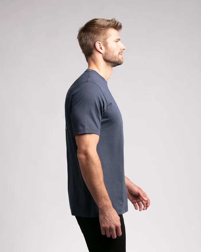 TravisMathew SIESTA TEE Mood Indigo Men Tees TravisMathew SIESTA TEE Mood Indigo Men Tees