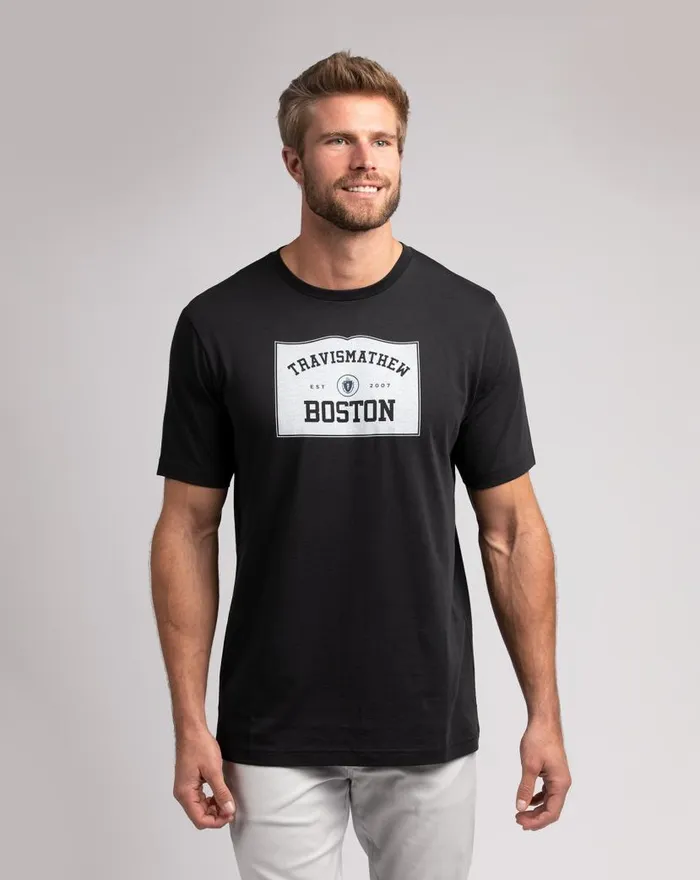 TravisMathew TAKE THE T TEE Black Men Tees