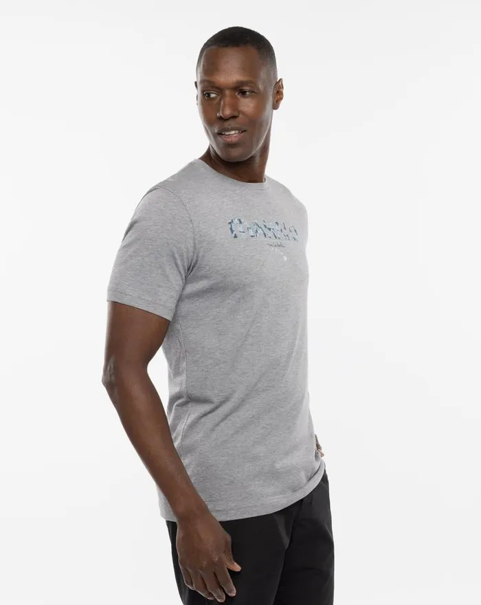 TravisMathew THE BIG ISLE 20 TEE Heather Grey Men Tees TravisMathew THE BIG ISLE 20 TEE Heather Grey Men Tees