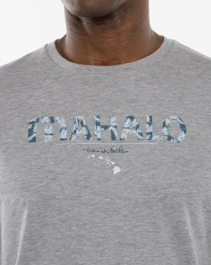 TravisMathew THE BIG ISLE 20 TEE Heather Grey Men Tees TravisMathew THE BIG ISLE 20 TEE Heather Grey Men Tees