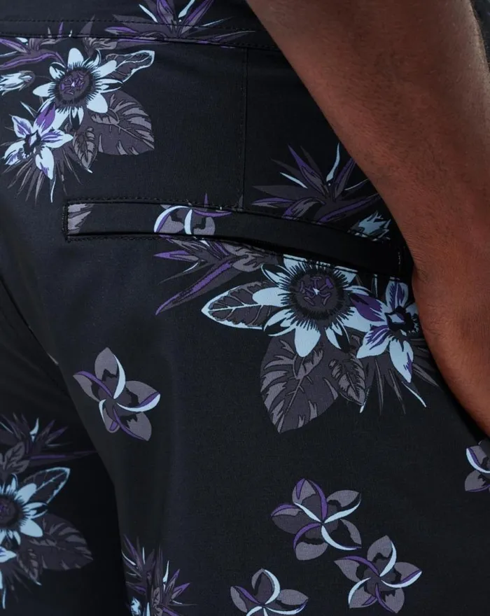 TravisMathew TIKI TIME BOARDSHORT Black Men Boardshorts TravisMathew TIKI TIME BOARDSHORT Black Men Boardshorts