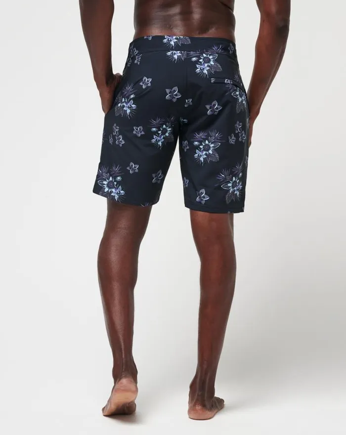 TravisMathew TIKI TIME BOARDSHORT Black Men Boardshorts TravisMathew TIKI TIME BOARDSHORT Black Men Boardshorts