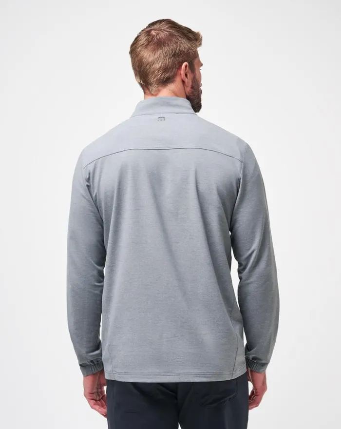 TravisMathew VALLEY VIEW FULL ZIP Heather Grey Men Jackets TravisMathew VALLEY VIEW FULL ZIP Heather Grey Men Jackets