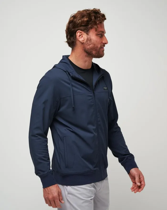 TravisMathew WANDERLUST HOODIE Mood Indigo Men Jackets TravisMathew WANDERLUST HOODIE Mood Indigo Men Jackets