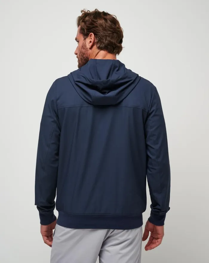 TravisMathew WANDERLUST HOODIE Mood Indigo Men Jackets TravisMathew WANDERLUST HOODIE Mood Indigo Men Jackets