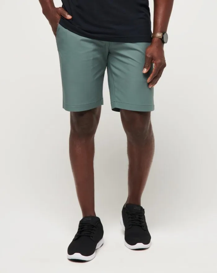 TravisMathew WANDERLUST SHORT 9IN Balsam Green Men Shorts