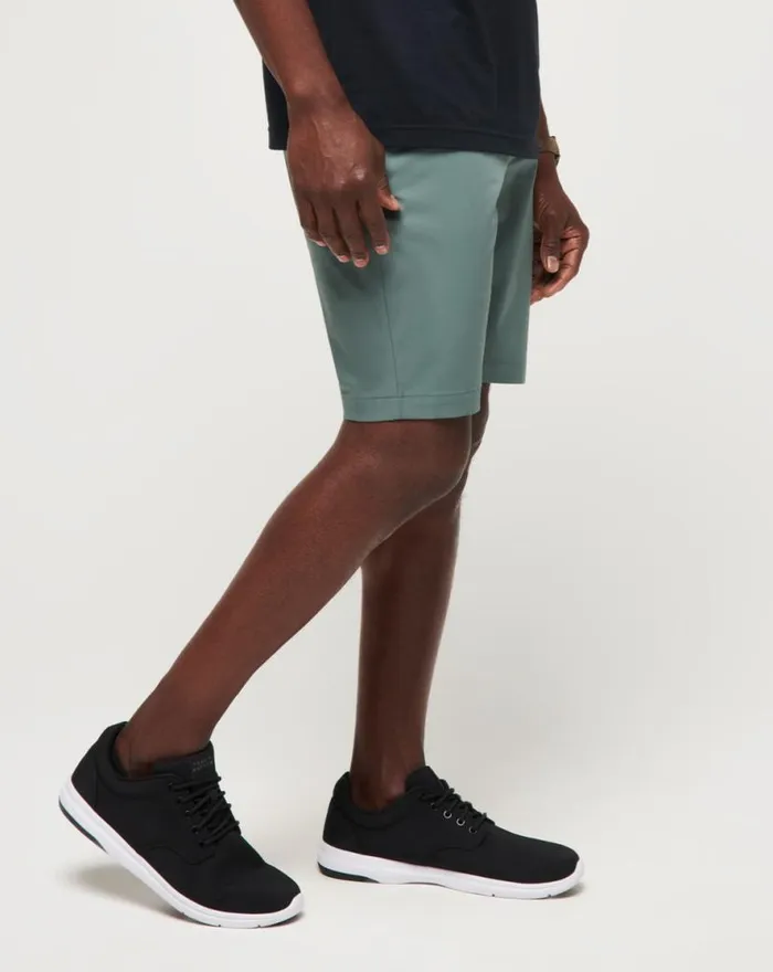 TravisMathew WANDERLUST SHORT 9IN Balsam Green Men Shorts TravisMathew WANDERLUST SHORT 9IN Balsam Green Men Shorts