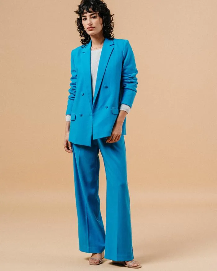 TROUSERS BLEU MARLY Shop Grace and Mila HighWaisted Trousers