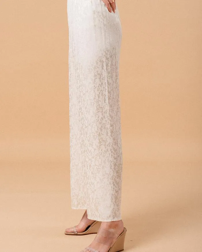 TROUSERS ECRU MONCEAU Shop Grace and Mila HighWaisted Trousers