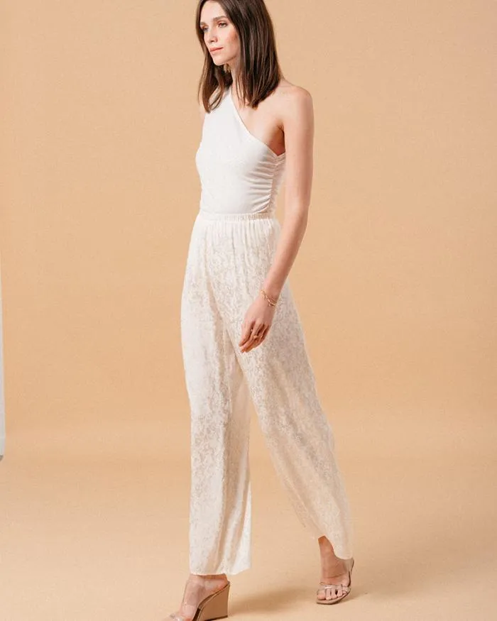 TROUSERS ECRU MONCEAU Shop Grace and Mila HighWaisted Trousers