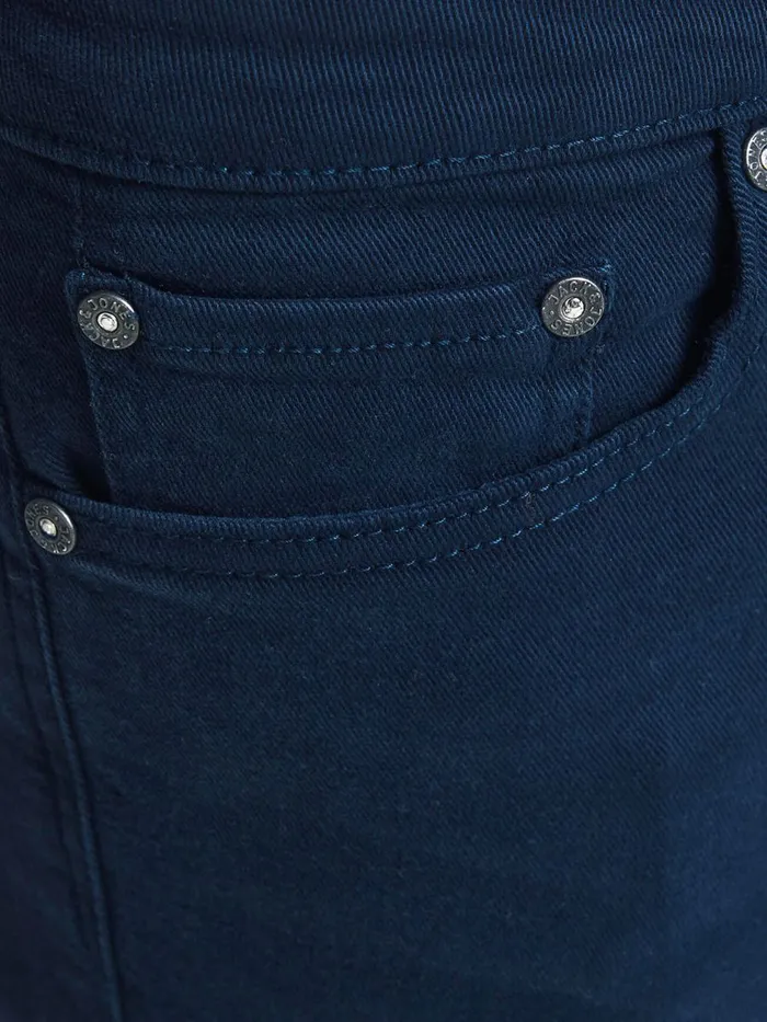 Trousers JACK and JONES Mens GLENN ICON AMA 558 SLIM FIT JEANS Blue Navy Blazer