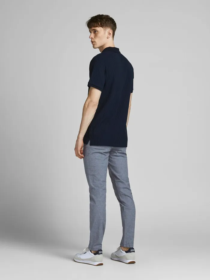 Trousers JACK and JONES Mens MARCO KENSO AKM CHINOS Blue Sky Blue