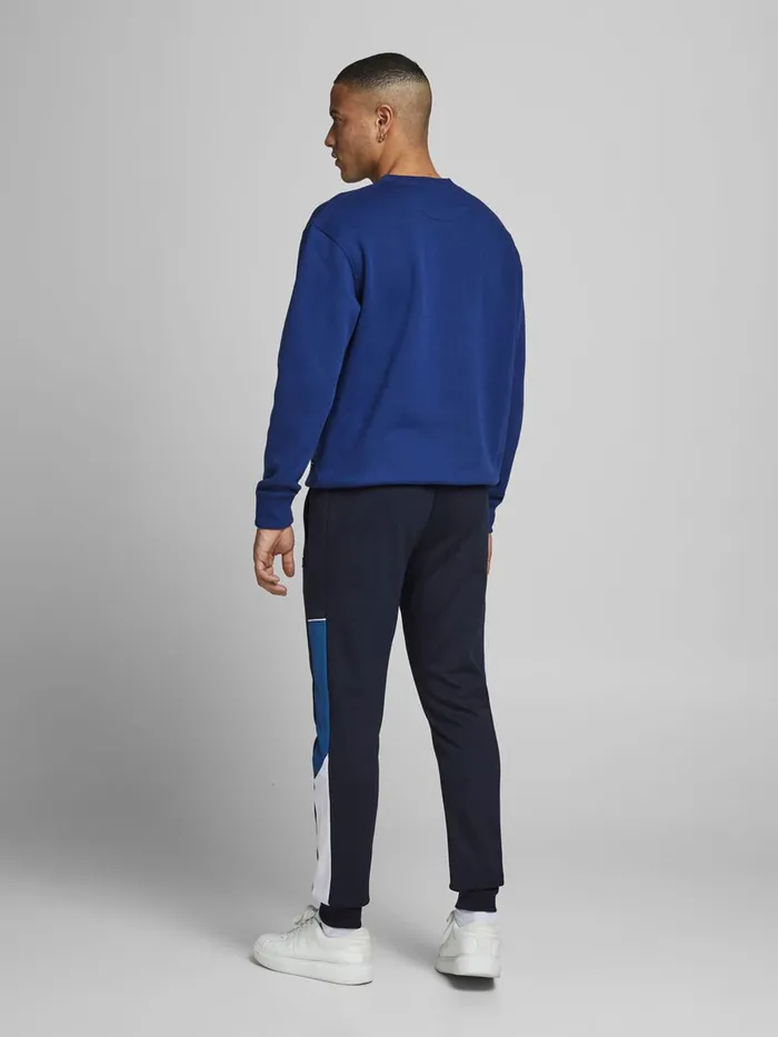 Trousers JACK and JONES Mens WILL CARLING SWEATPANTS Blue Navy Blazer Gift for Friend