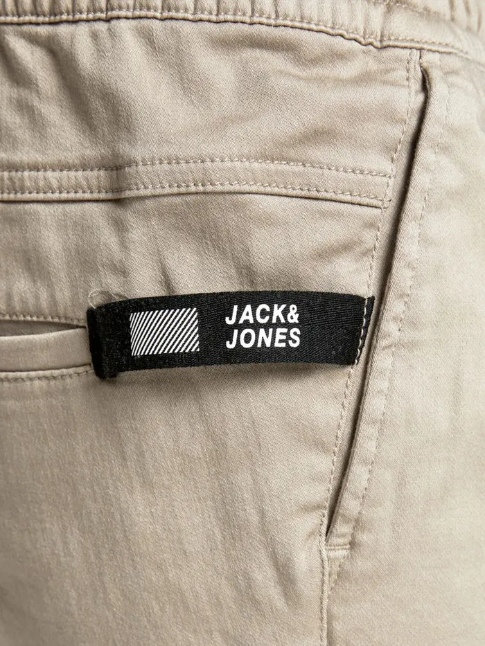 Trousers JACK and JONES Mens WILL GUS TROUSERS Beige Crockery