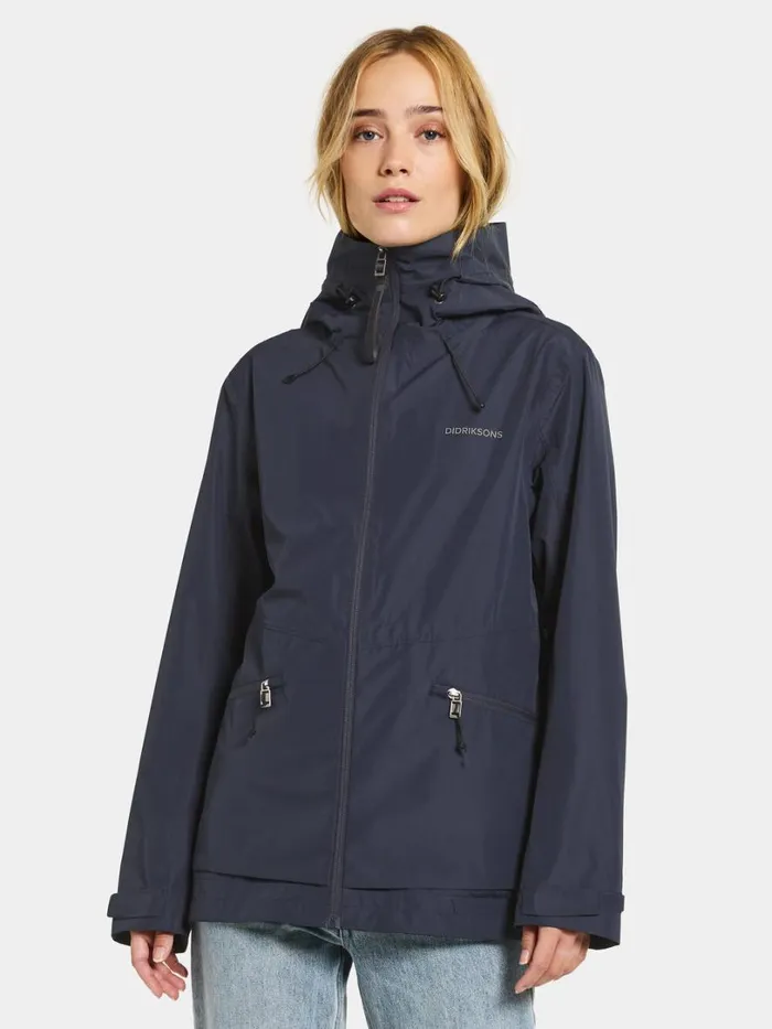 Turvi Jacket Dark Night Blue Women Didriksons Spring Jackets